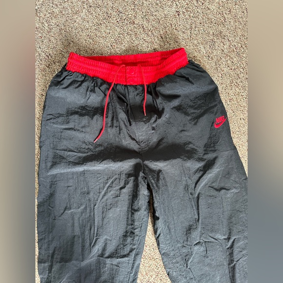 Nike vintage 1980’s flight jogger mesh pants sz lg - Picture 3 of 6